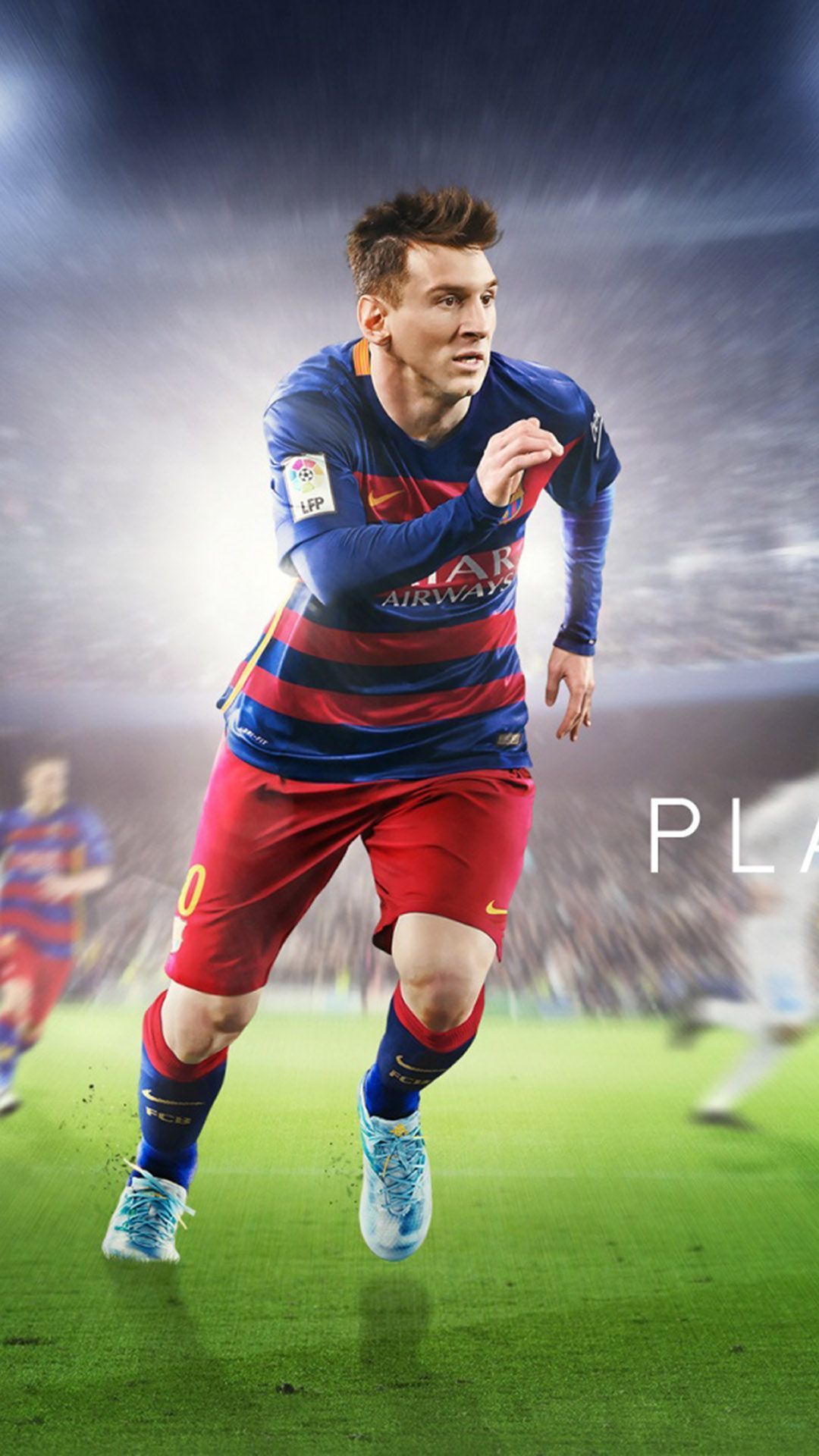 FIFA 16 Game Poster Lionel Messi Play Beautiful WallpapersByte com 1080x1920