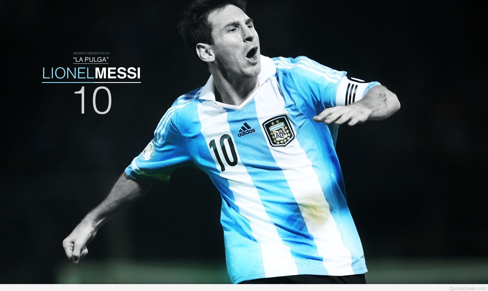 Lionel Messi HD Wallpaper 2016