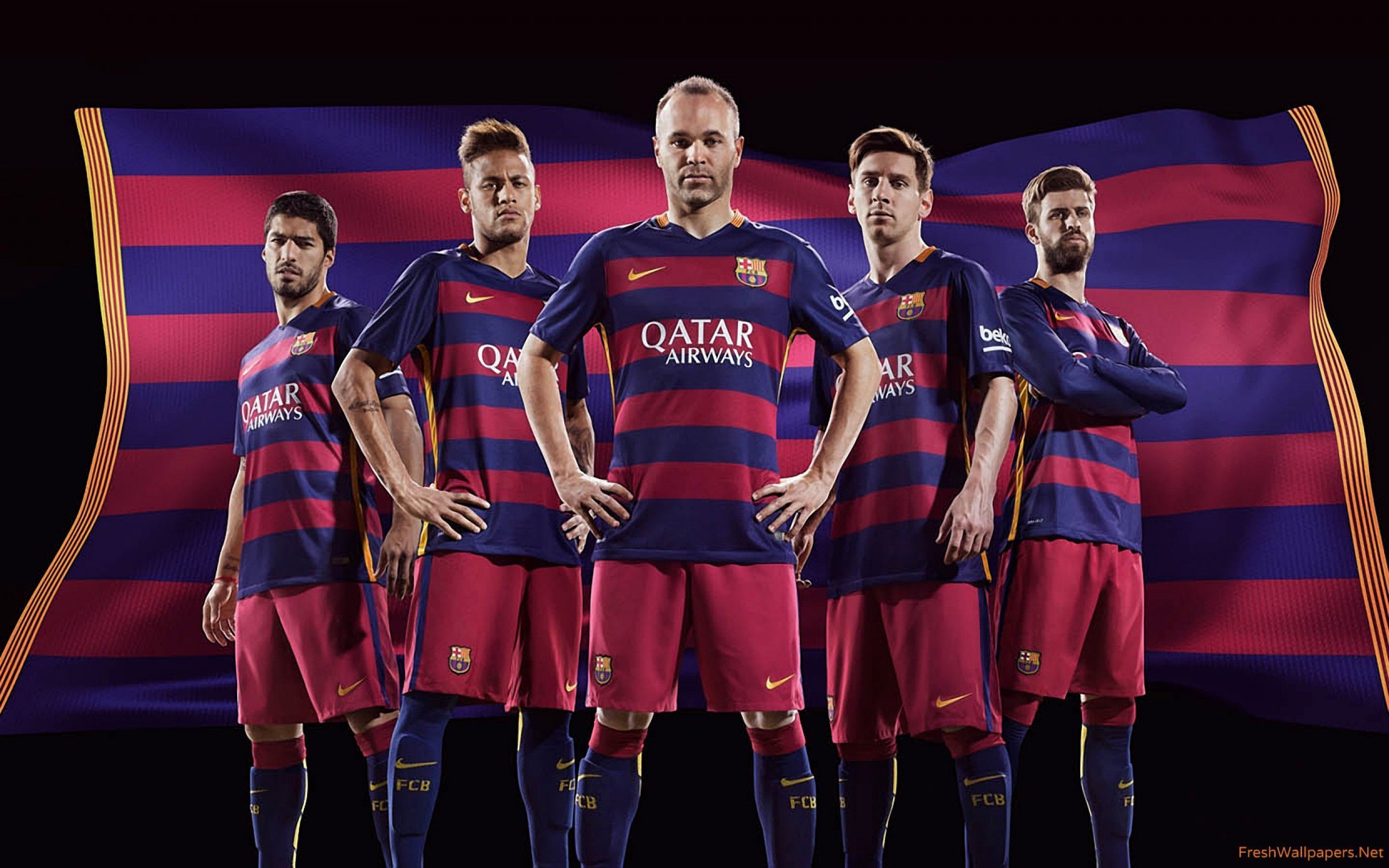 FC Barcelona 2015-2016 Nike Home Kit wallpapers | Freshwallpapers