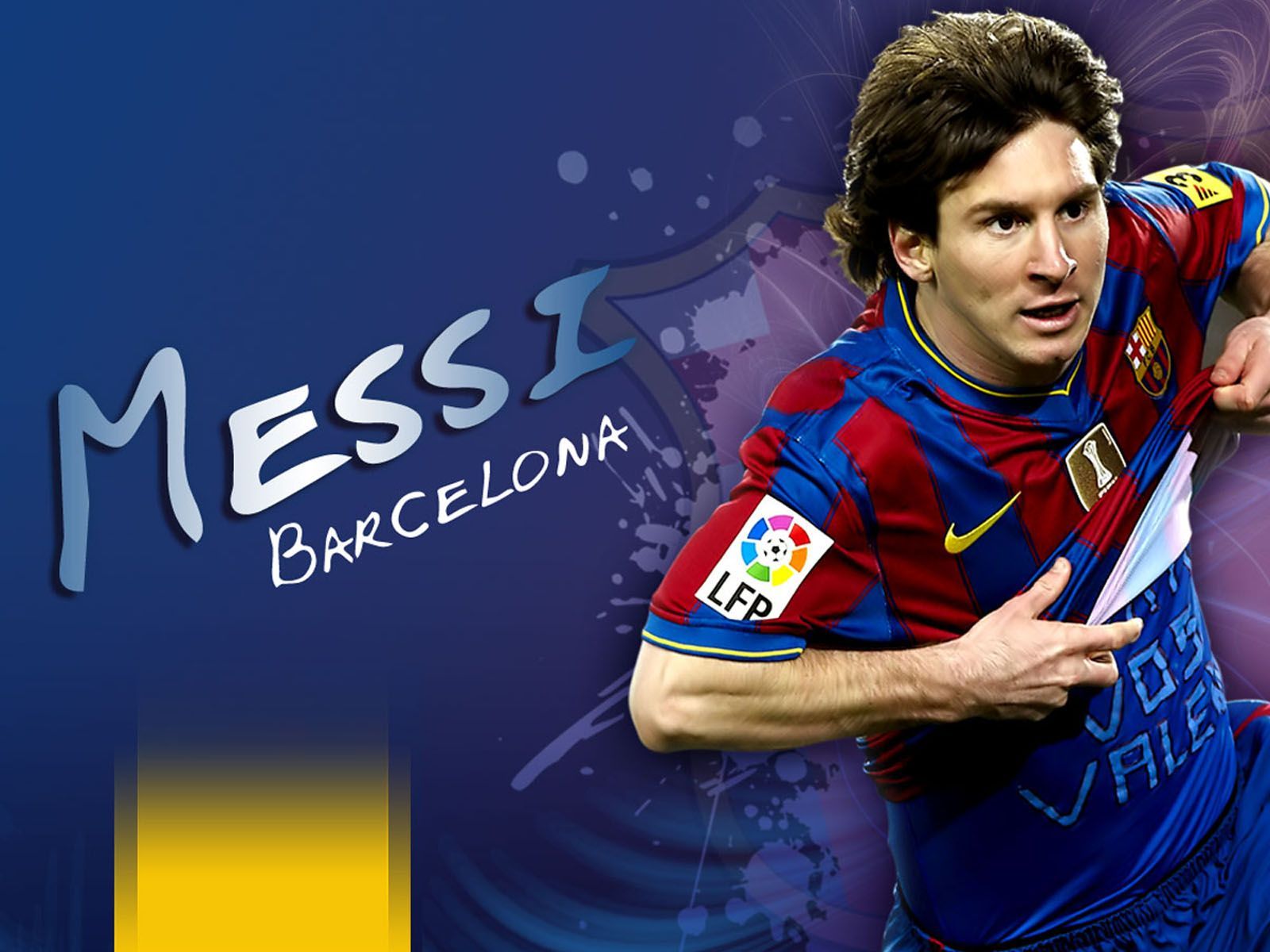 Lionel Messi Barcelona Player in Wallpaper | WallpaperCow.com