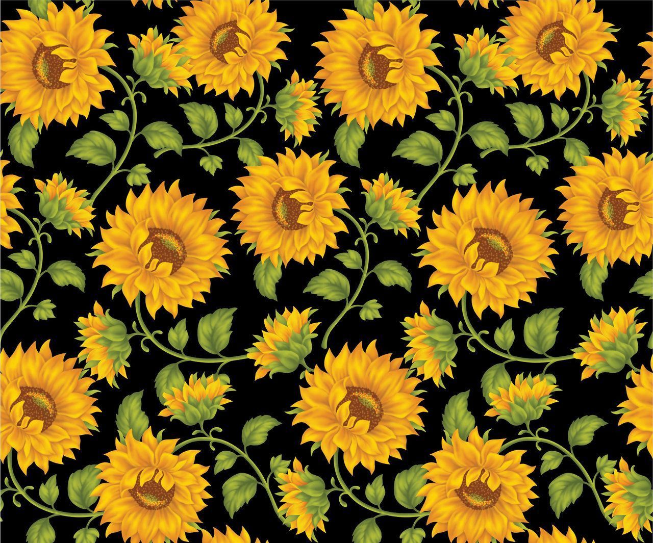 21581) Vintage Sunflower Wallpaper HD - WalOps.com
