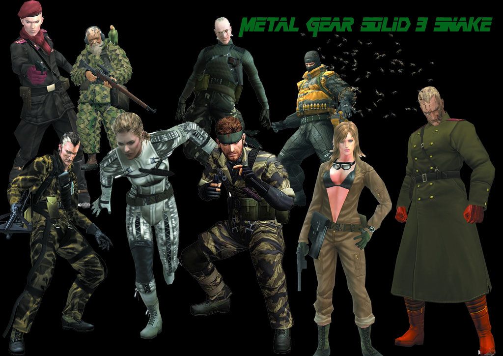 MGS3 Wallpaper Without Background by ryan mainprize on DeviantArt