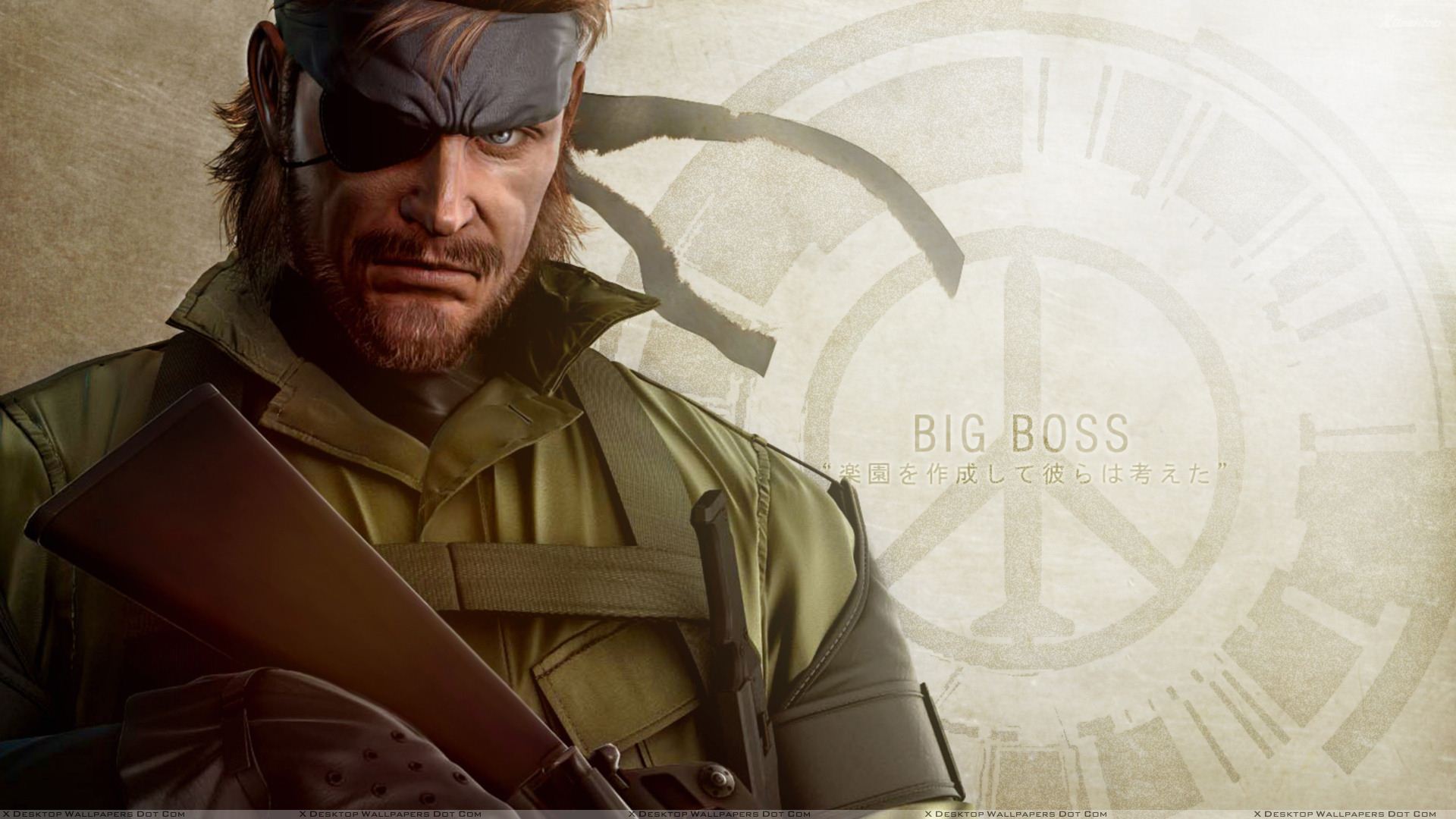 Metal Gear Solid 3 Big Boss Wallpaper