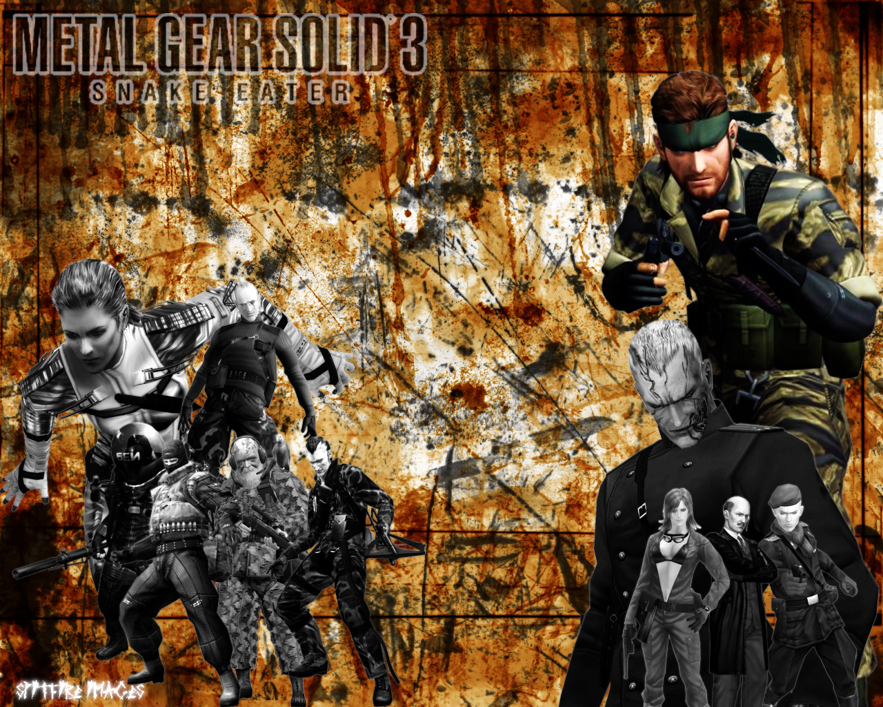 MGS 3: Snake Eater Wallpaper by Spitfire666xXxXx on DeviantArt