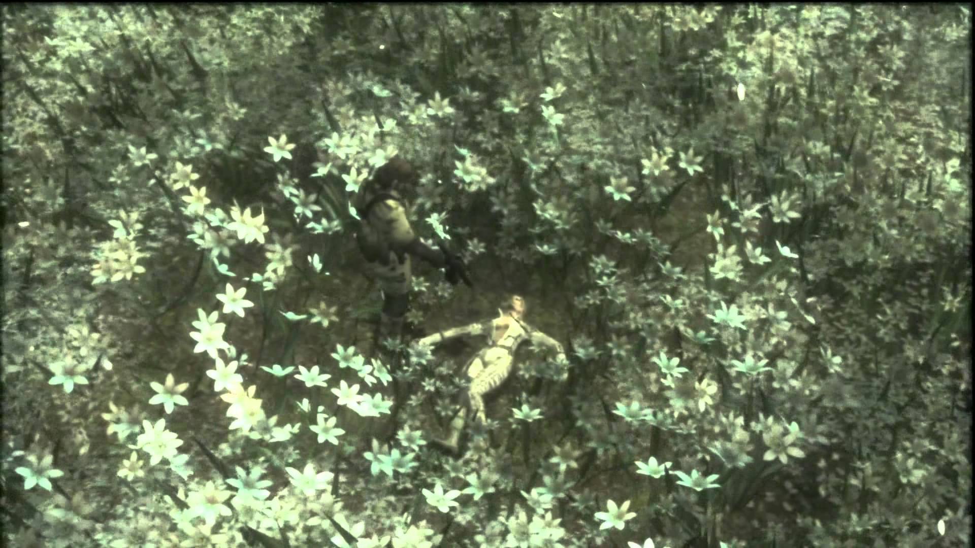 Metal Gear Solid 3 HD Snake vs The Boss fight and cutscene - YouTube