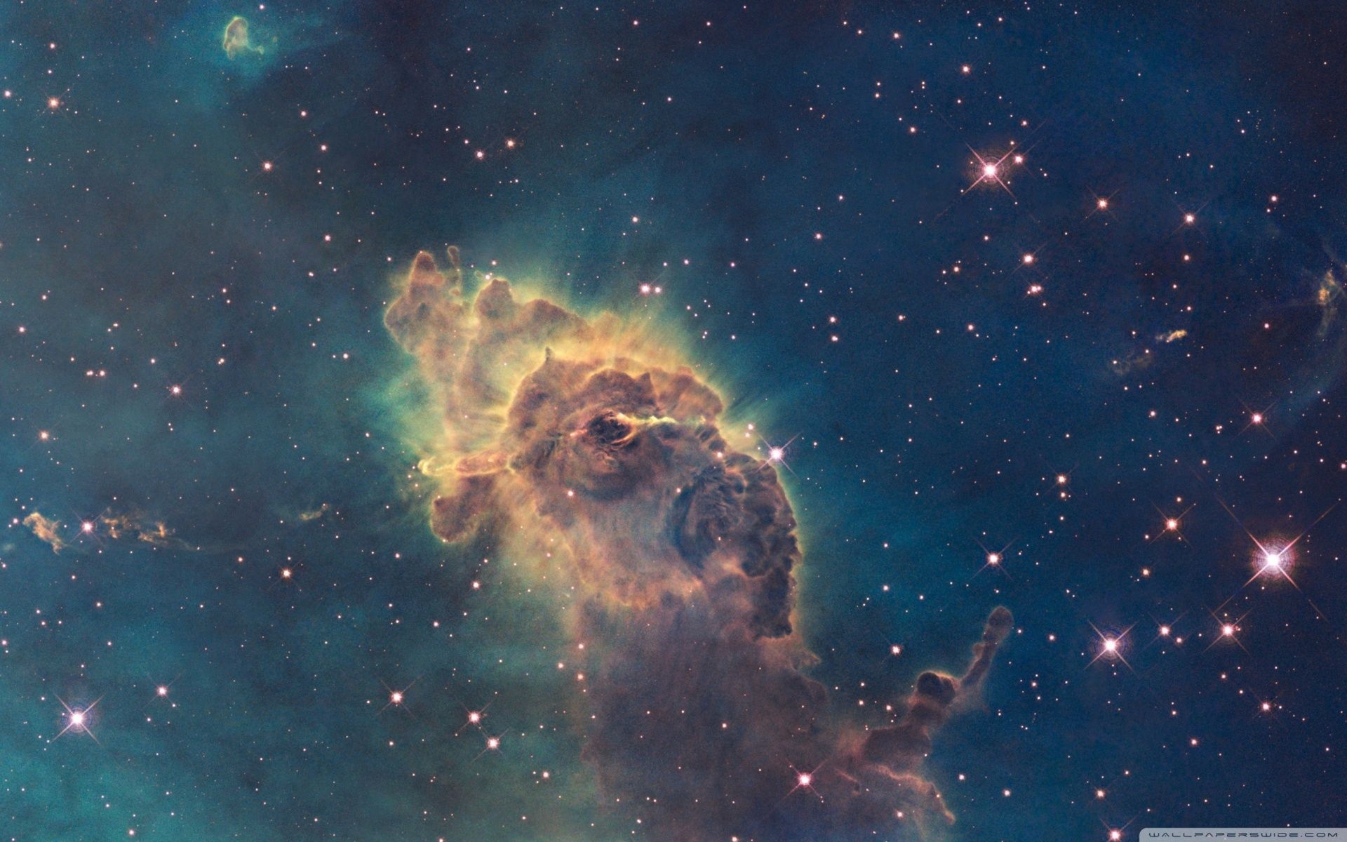 carina nebula space wallpaper 2560x1600 | wallpaperwide