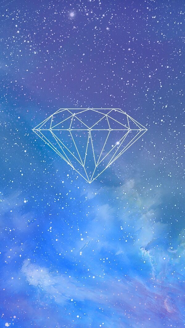 Diamond space wallpaper for iphone | Wallpaper iPhone 5 ...