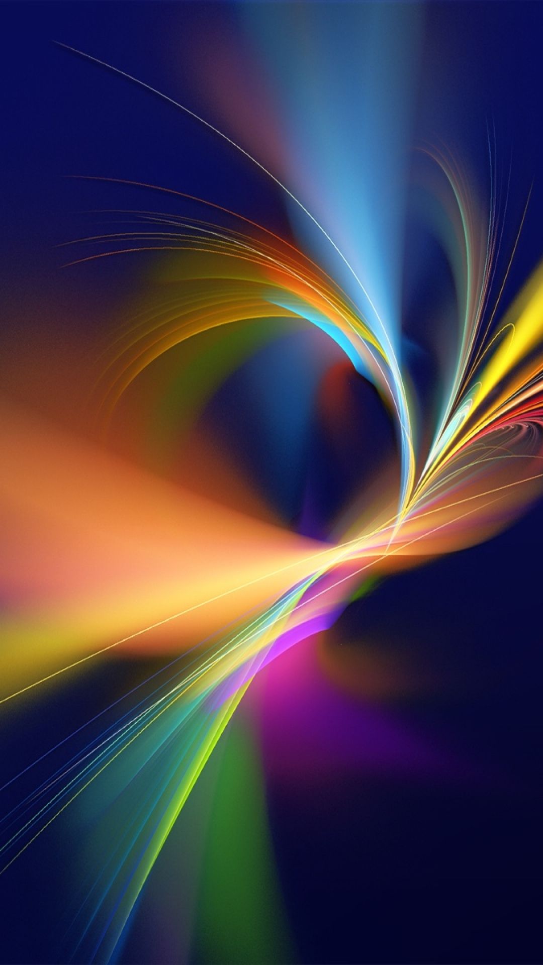 Download Wallpaper 1080x1920 Abstract, Paint, Colorful, Smoke Sony ...