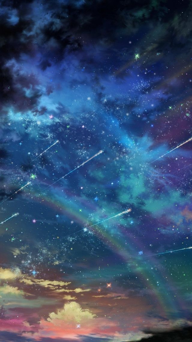 Colorful Space Landscape iPhone 5s Wallpaper Download | iPhone ...