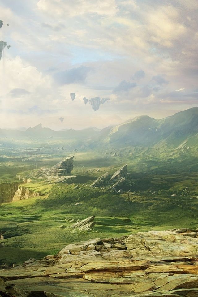 640x960 Fantasy Landscape Iphone 4 wallpaper