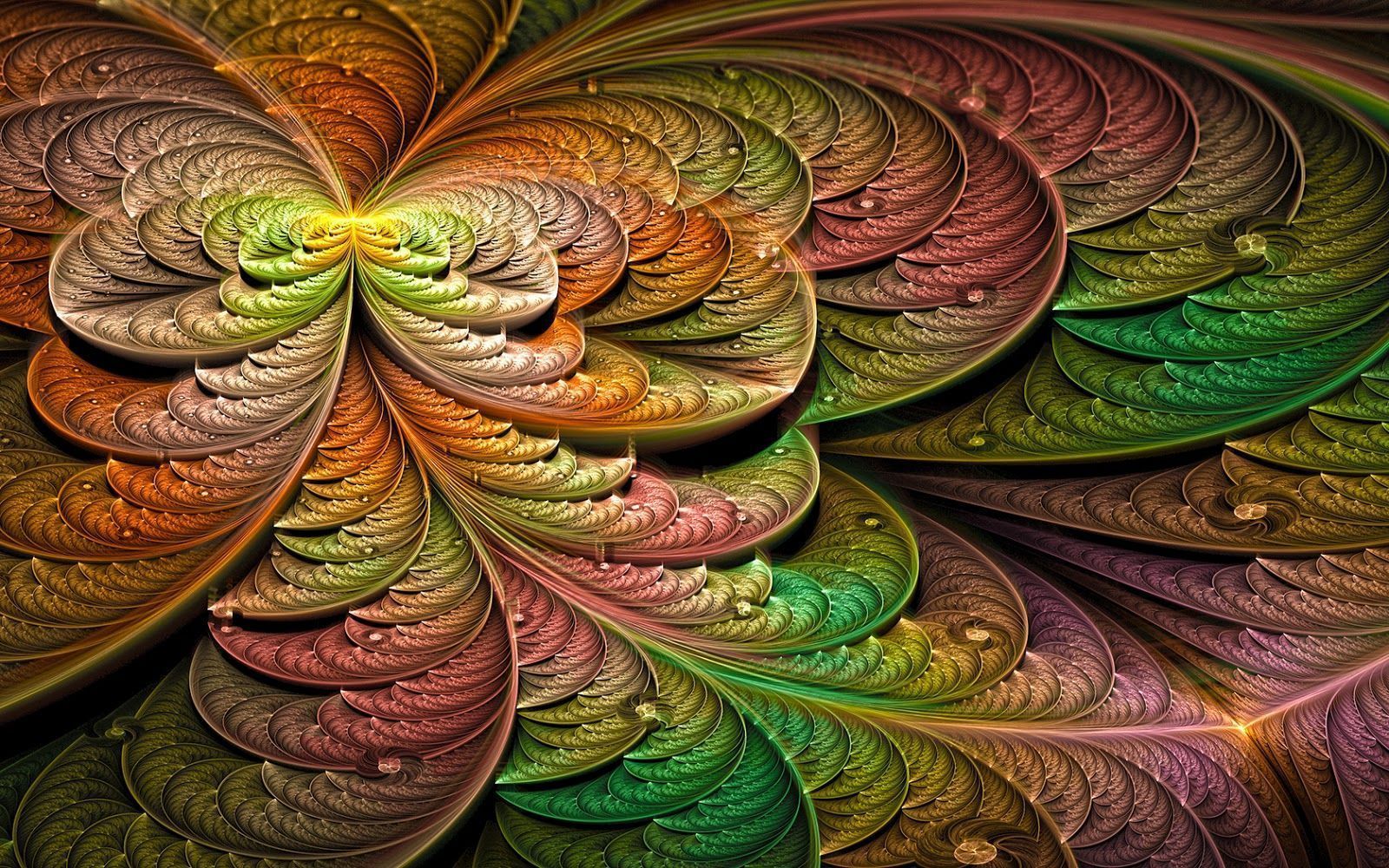Free HD Abstract Fractal Pattern Art Collection Download | Free HD ...