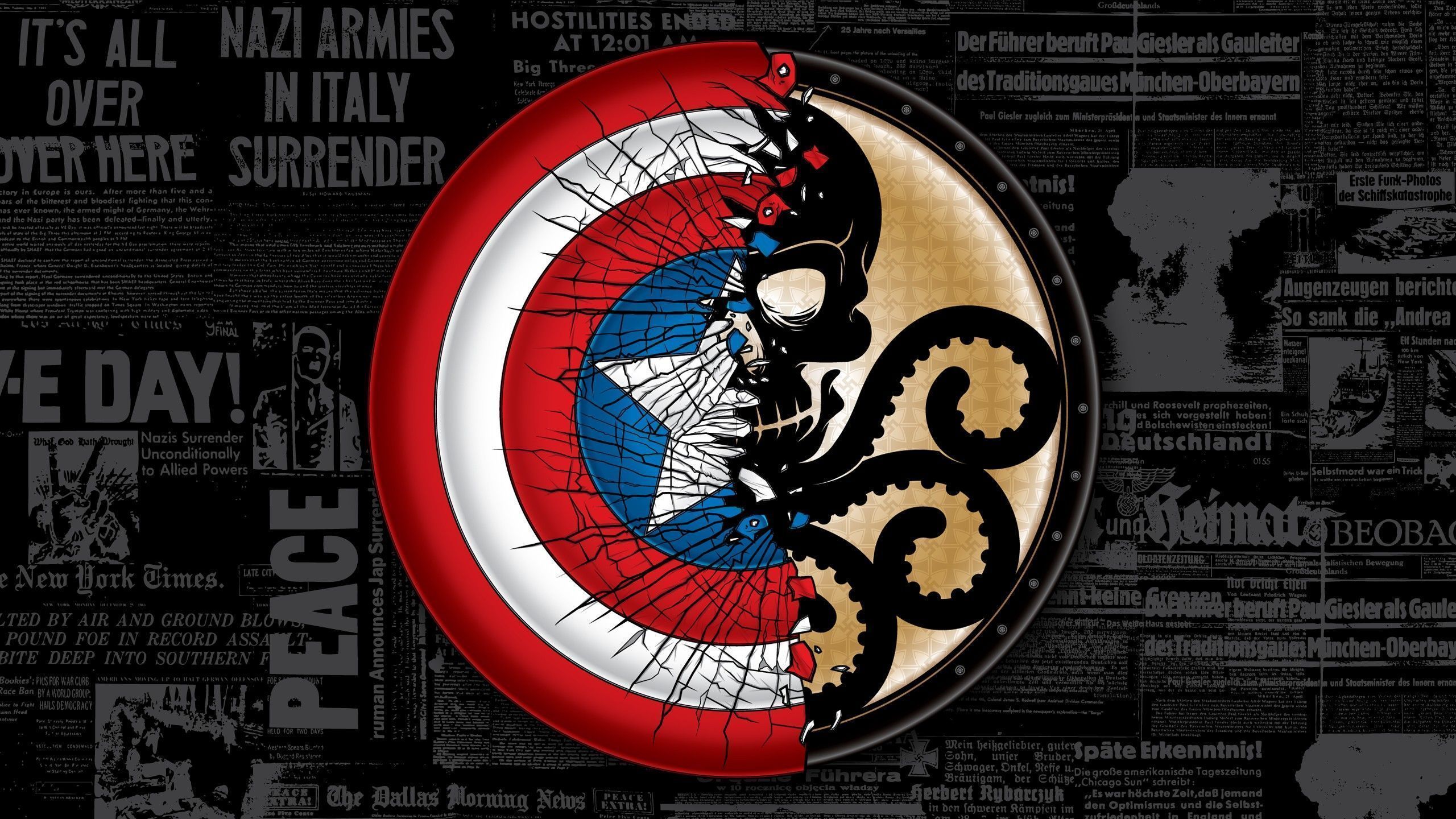 Captain America Shield Wallpaper HD 4311 - HD Wallpapers Site