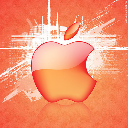 ipad orange apple by *gigistar on deviantart picture on VisualizeUs