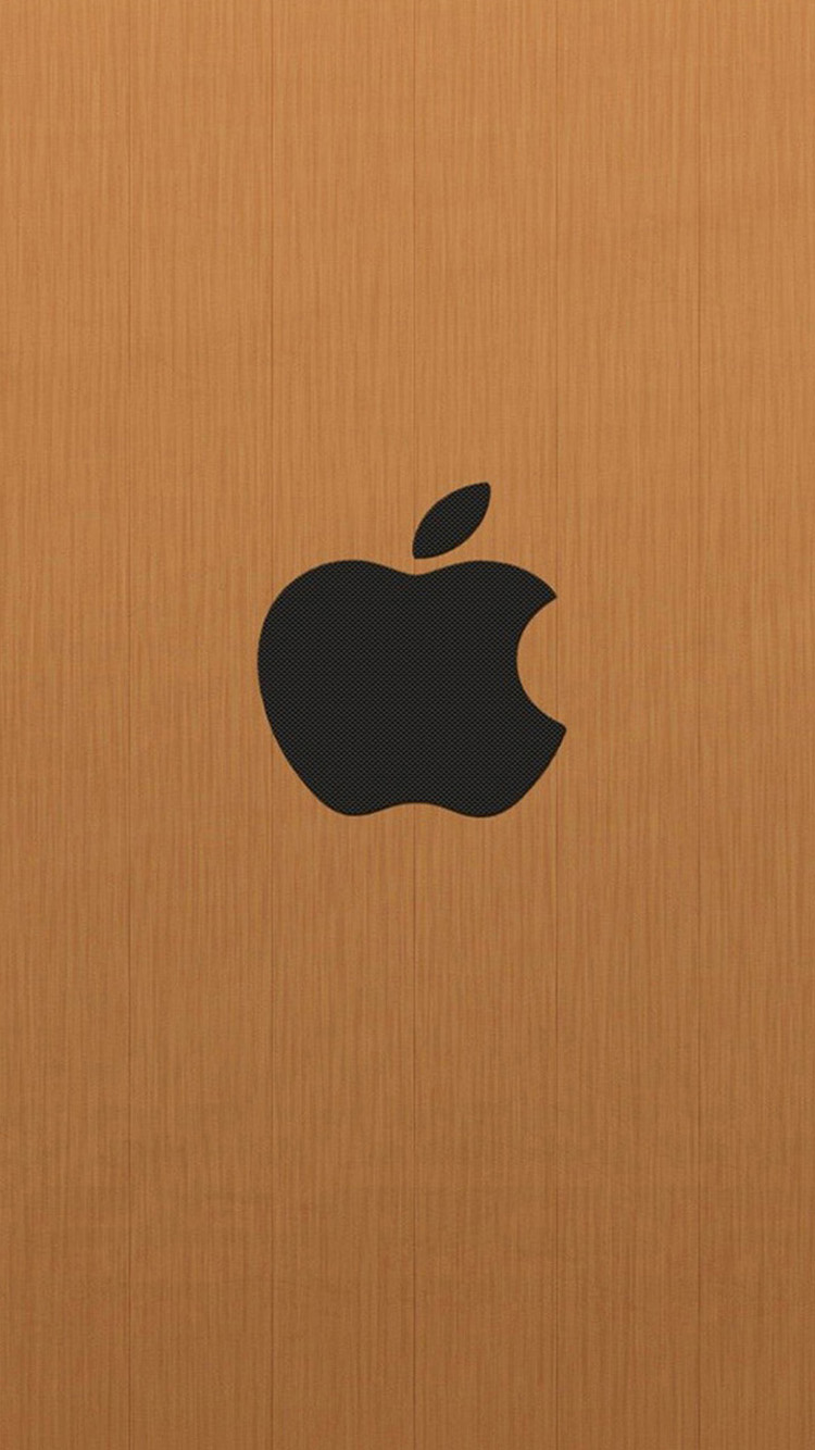 Orange Apple logo iPhone 6 Wallpapers | HD Wallpapers For iPhone 6