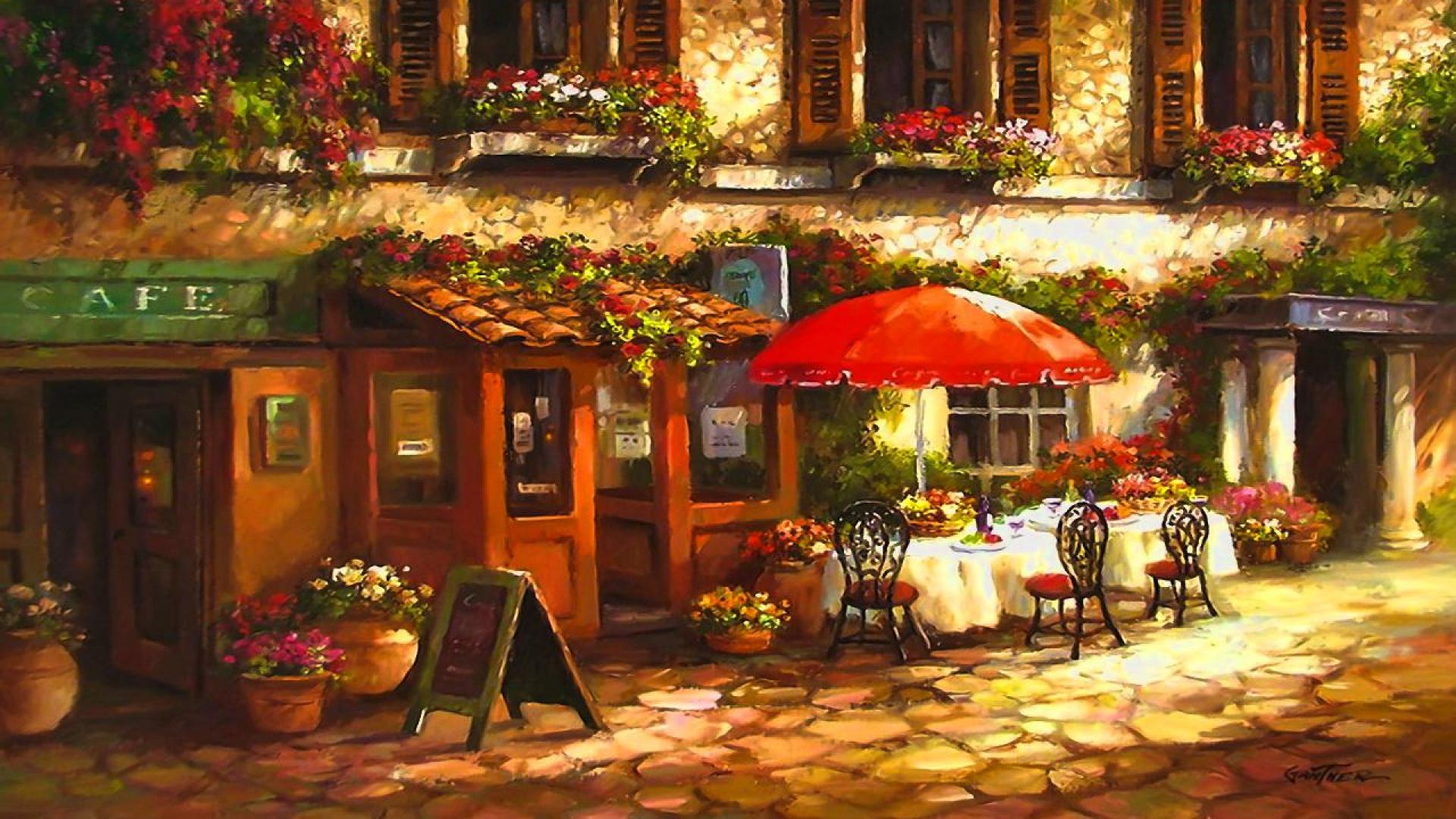 Street cafe - - High Quality and Resolution Wallpapers