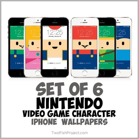Nintendo Video Game iPhone wallpapers: Super by TwoFishProject