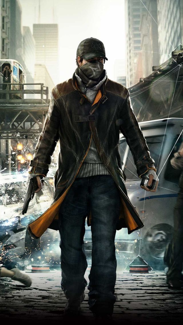 Watch Dogs Video Game iPhone 5s Wallpaper Download | iPhone ...