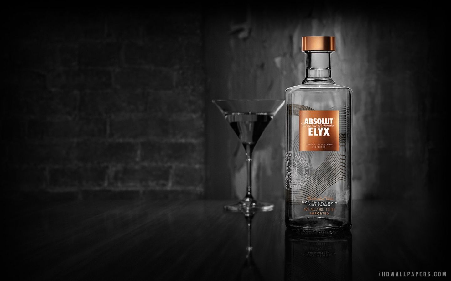 Absolut Elyx Vodka HD Wallpaper - iHD Backgrounds
