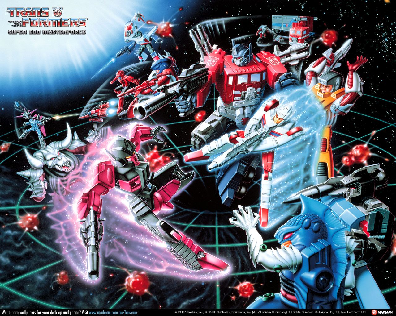 Transformers Japan G1 (Headmasters, Masterforce, Victory) Wallpapers