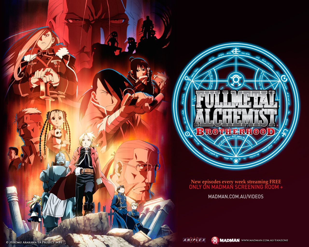 Anime Wallpapers - Fullmetal Alchemist: Brotherhood