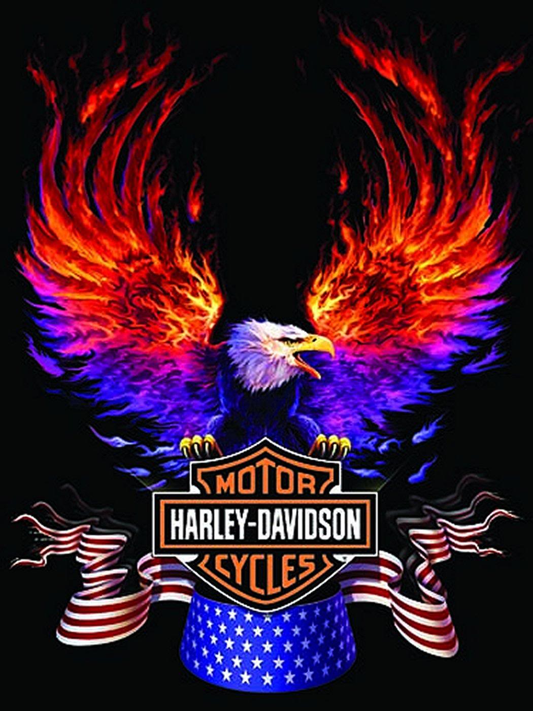 Harley Davidson Logo Wallpapers Wallpaper Cave