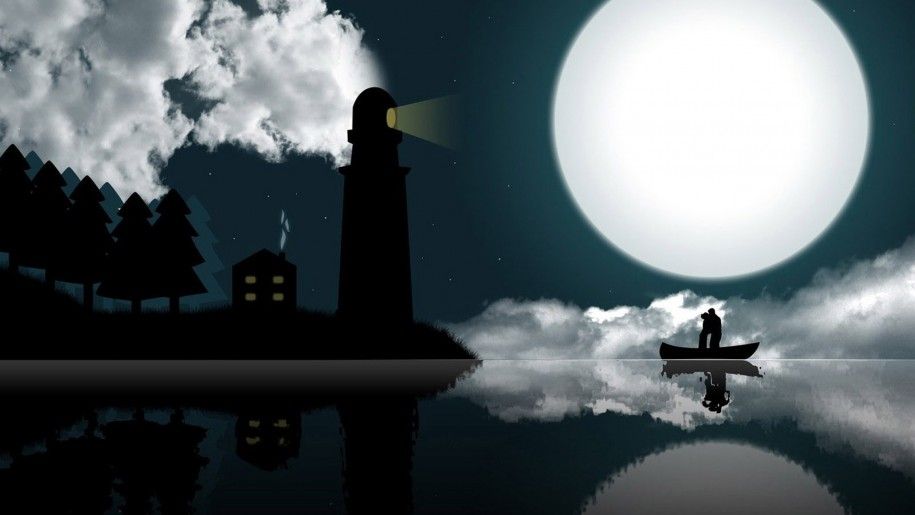Love Under The Moonlight Wallpapers Hd 2560x1600 : Wallpapers13.com