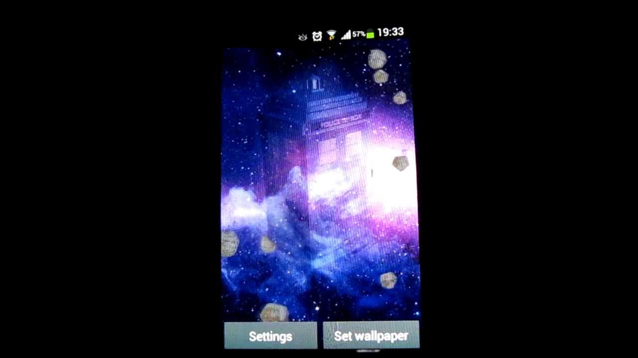 TARDIS 3D Live Wallpaper on Android Google Play - YouTube