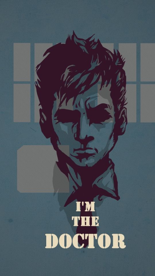 Download Wallpaper 540x960 Doctor who, Tardis, Tennant Android HTC ...