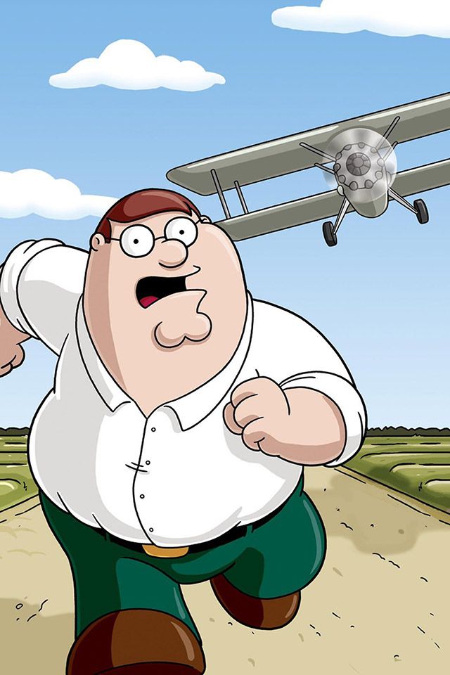 FREEIOS7 peter griffin family guy - parallax HD iPhone iPad