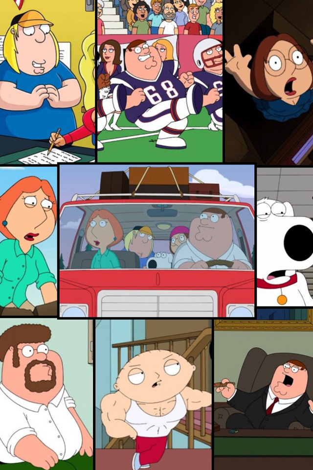 Download for iPhone background Family Guy from category cartoons
