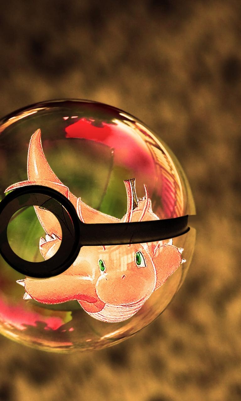 HDscreen: Dragonite Poke Balls Pokemon desktop bakcgrounds