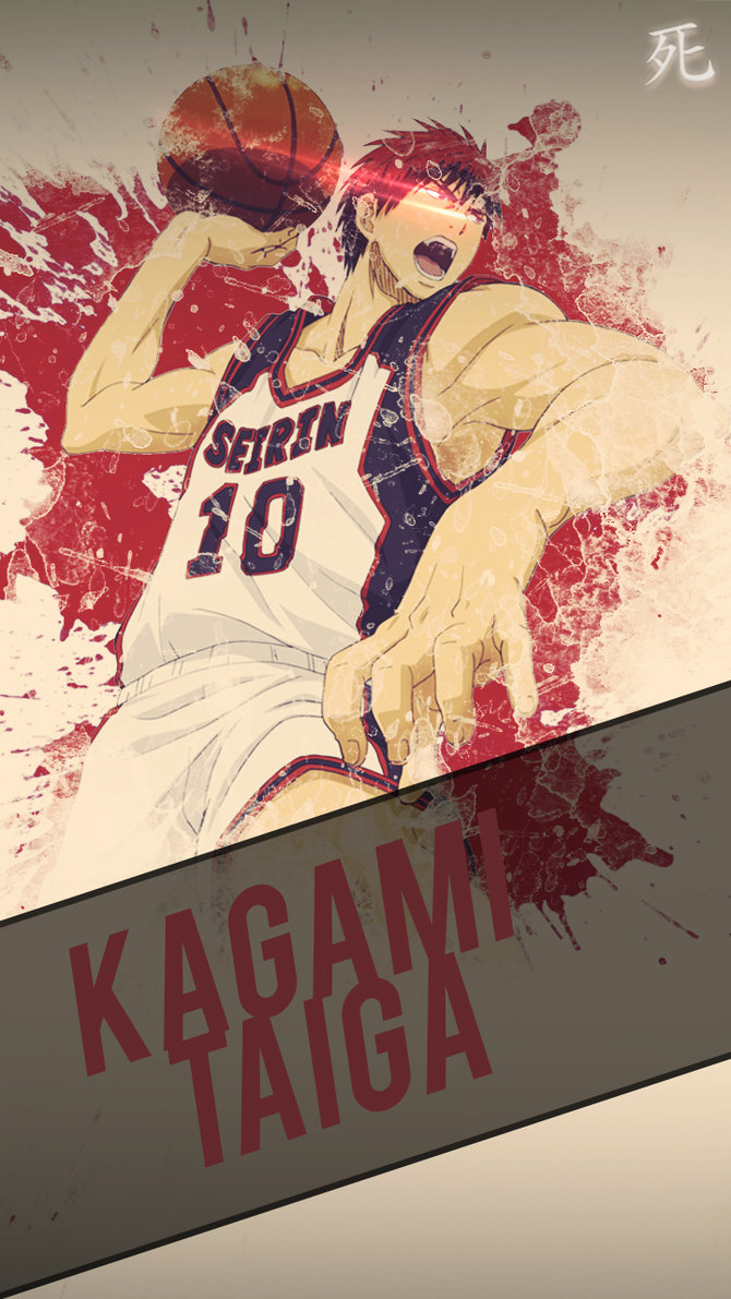 Kagami Kuroko no Basket Mobile Wallpaper HD by Chimozuki on DeviantArt
