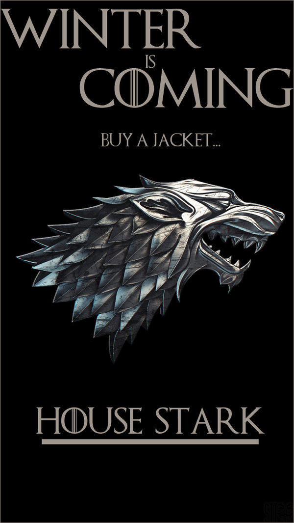 House Stark Game of Thrones IPhone Wallpaper by SttvUK on DeviantArt