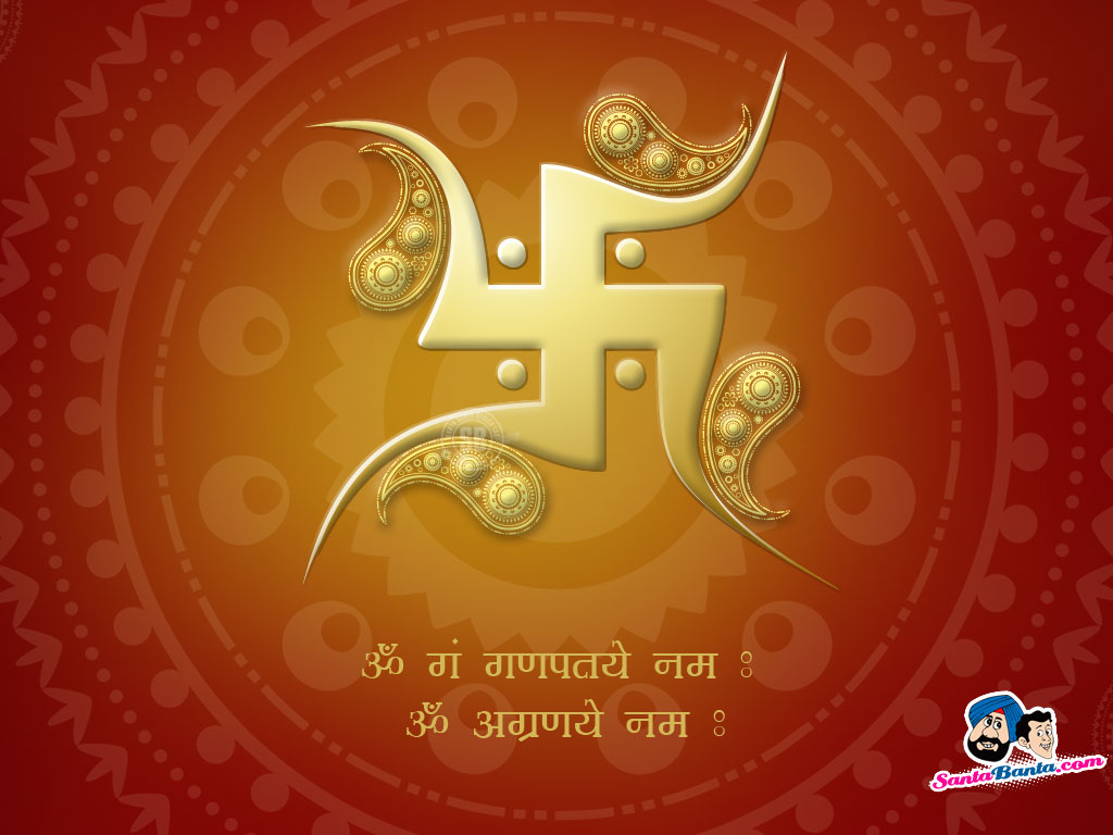 Hindu Symbols Wallpaper #7