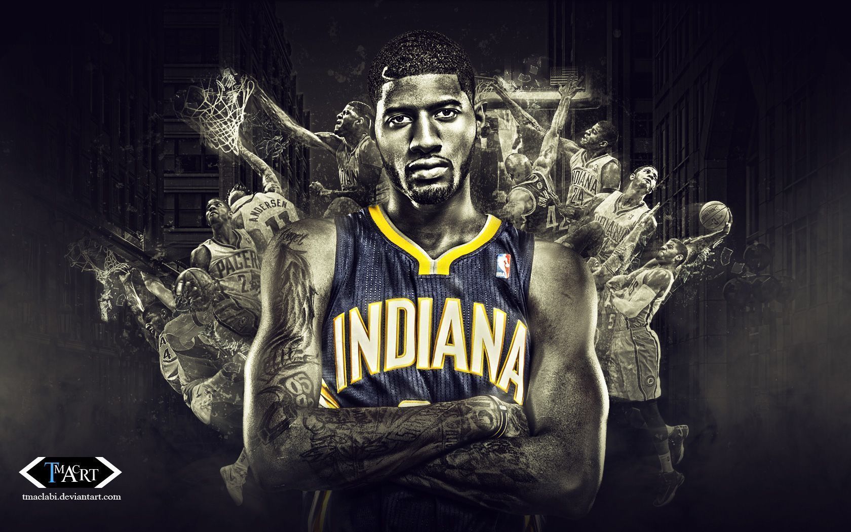 Paul George Wallpapers Basketball Wallpapers at BasketWallpapers.com