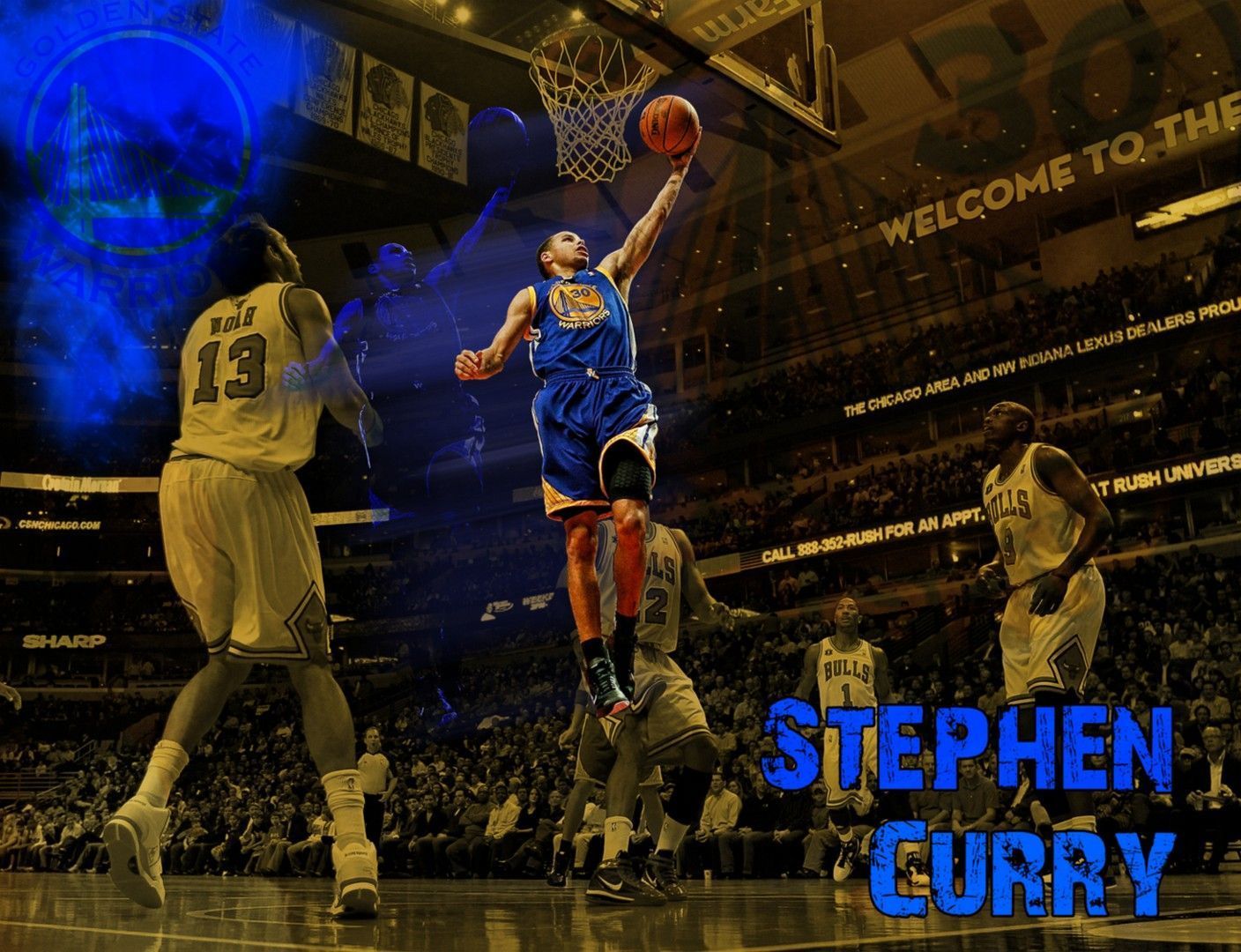 Stephen Curry Splash HD Wallpaper and Photos | Cool Wallpapers