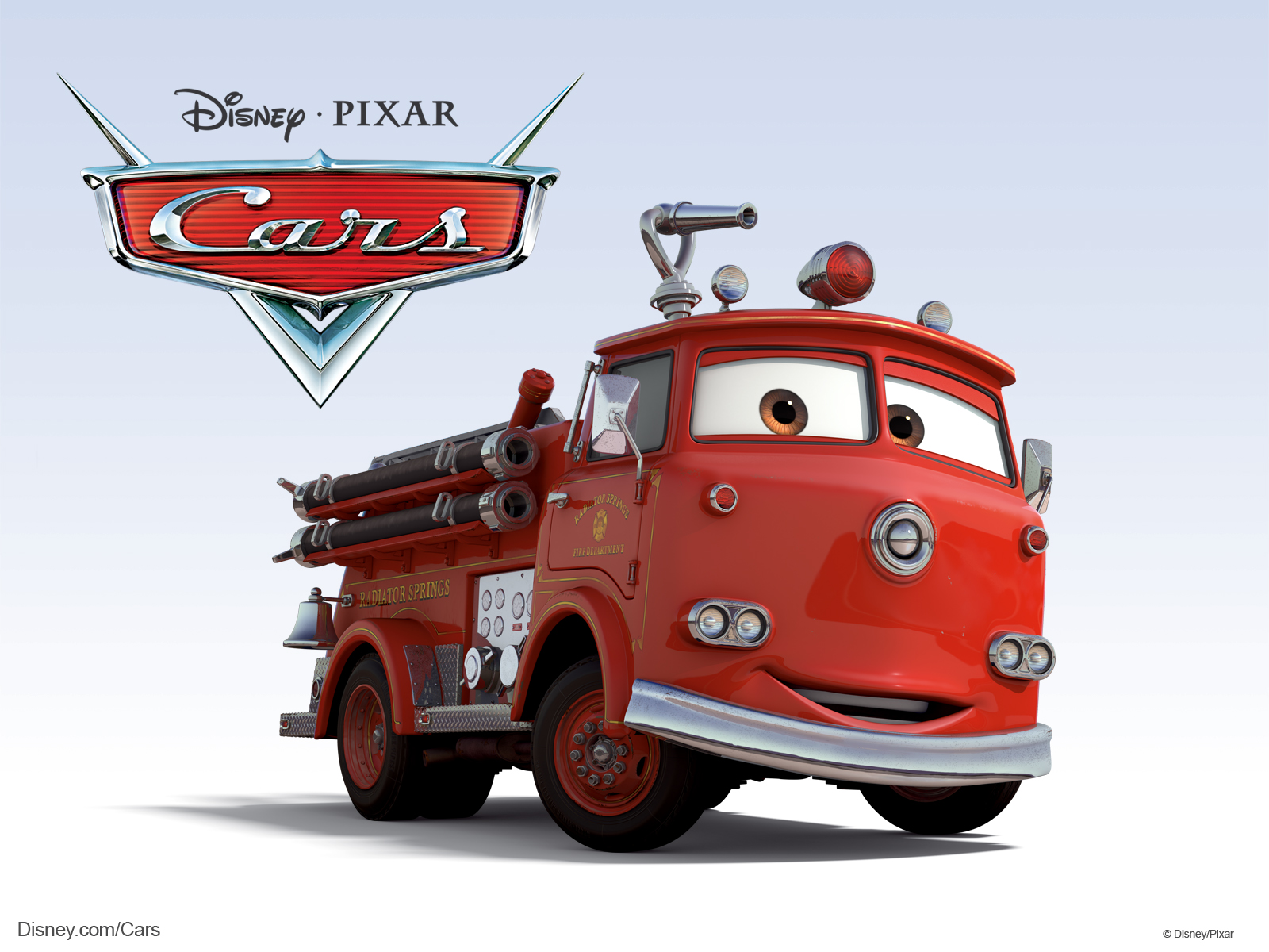 cars pixar fire truck