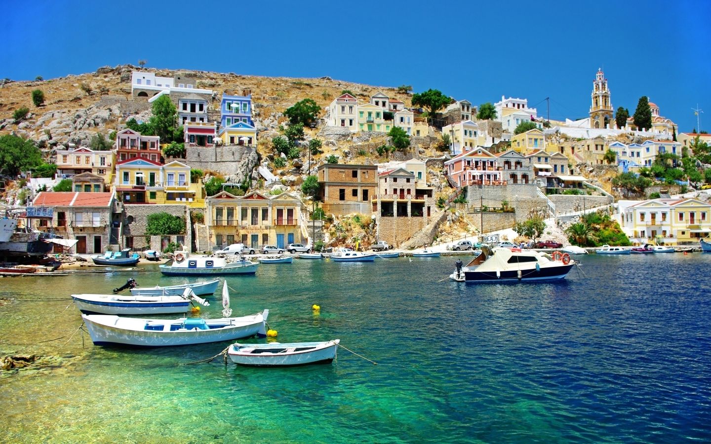 Greece Coast View MacBook Pro Wallpaper HD | HD Wallpapers Source