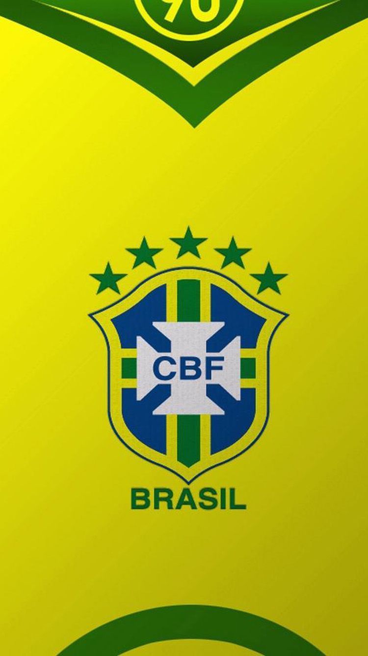 Brazil Football Shirt Badge Iphone 6 Wallpapers Iphone 6 ...