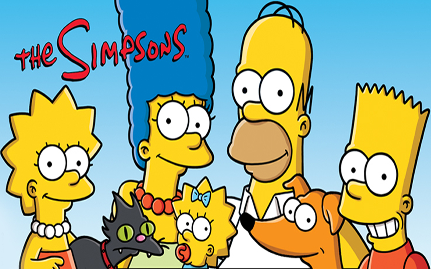 The Simpsons Family Introduction HD Wallpaper for Tablet ...