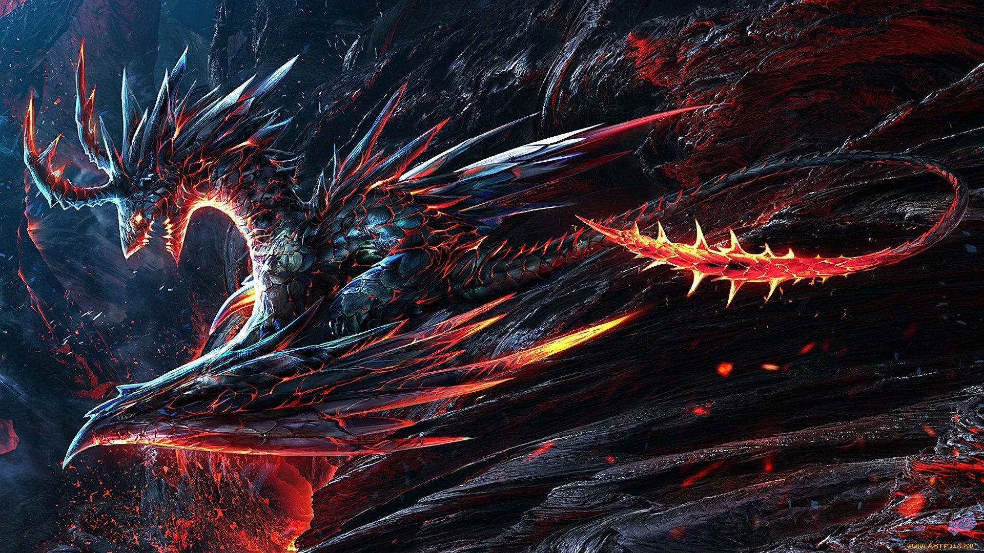Gallery for - awesome dragon wallpapers