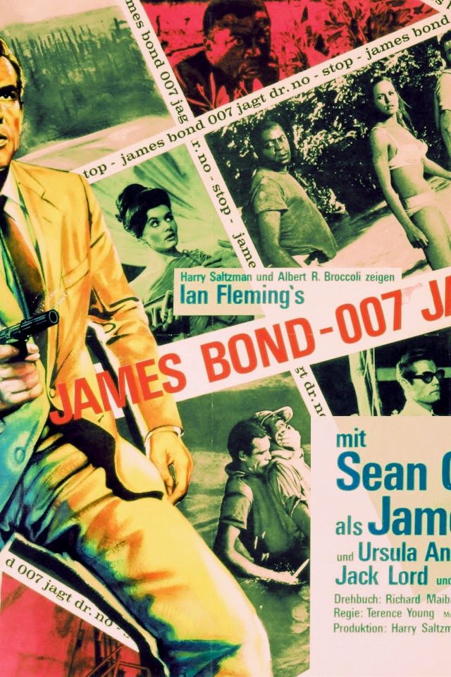 640x960 James Bond in Dr. No Iphone 4 wallpaper