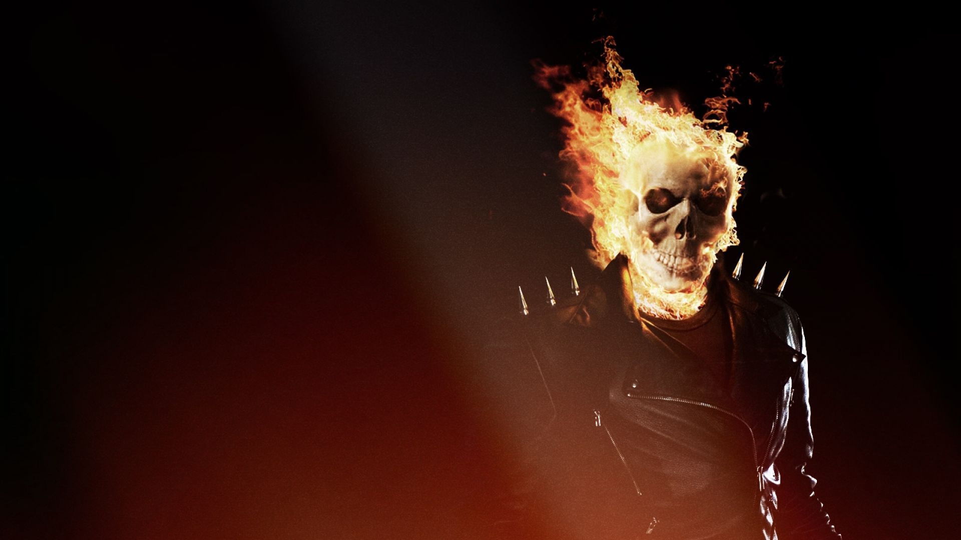 Download Wallpaper 1920x1080 Ghost rider, Skull, Fire, Flame Full ...