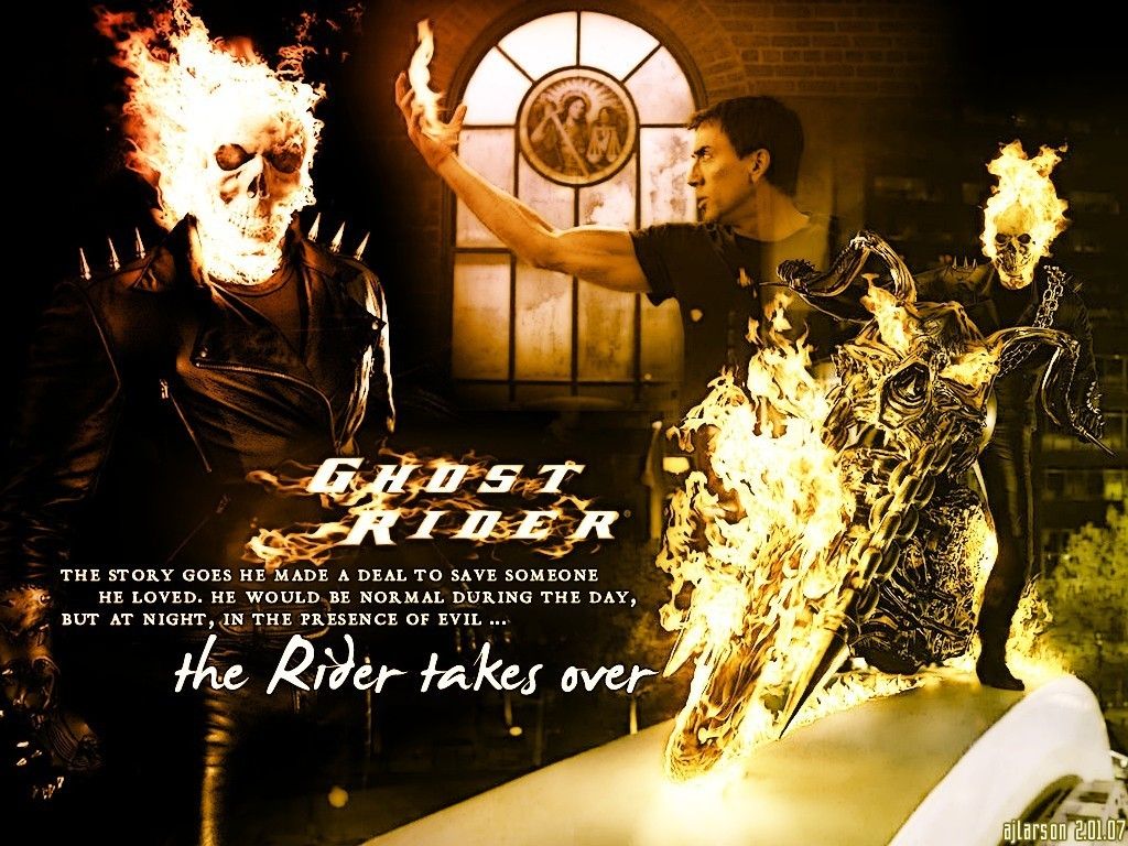 When the Rider Takes Over - Ghost Rider Wallpaper (1604196) - Fanpop