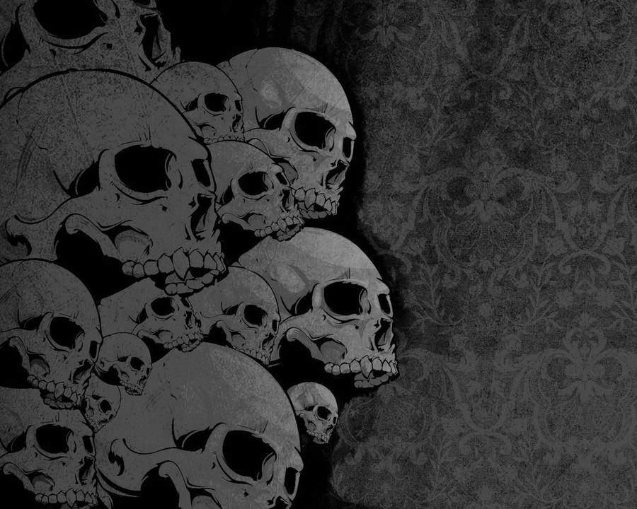 Skulls wallpapers - KriuDesign by KriuDesign on DeviantArt