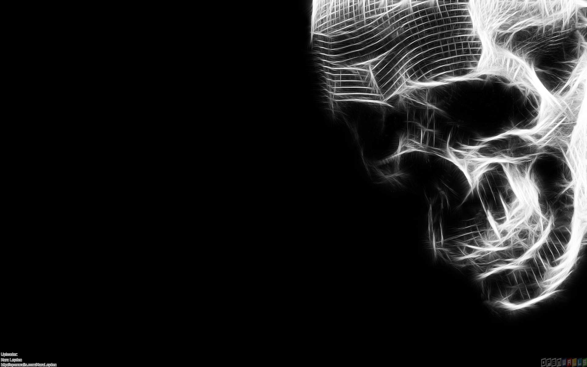 Scary skull wallpapers - Open Walls