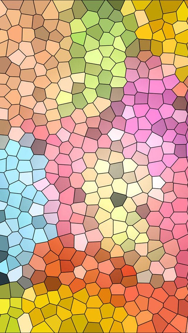 Mosaic iPhone 5 Wallpaper 640x1136
