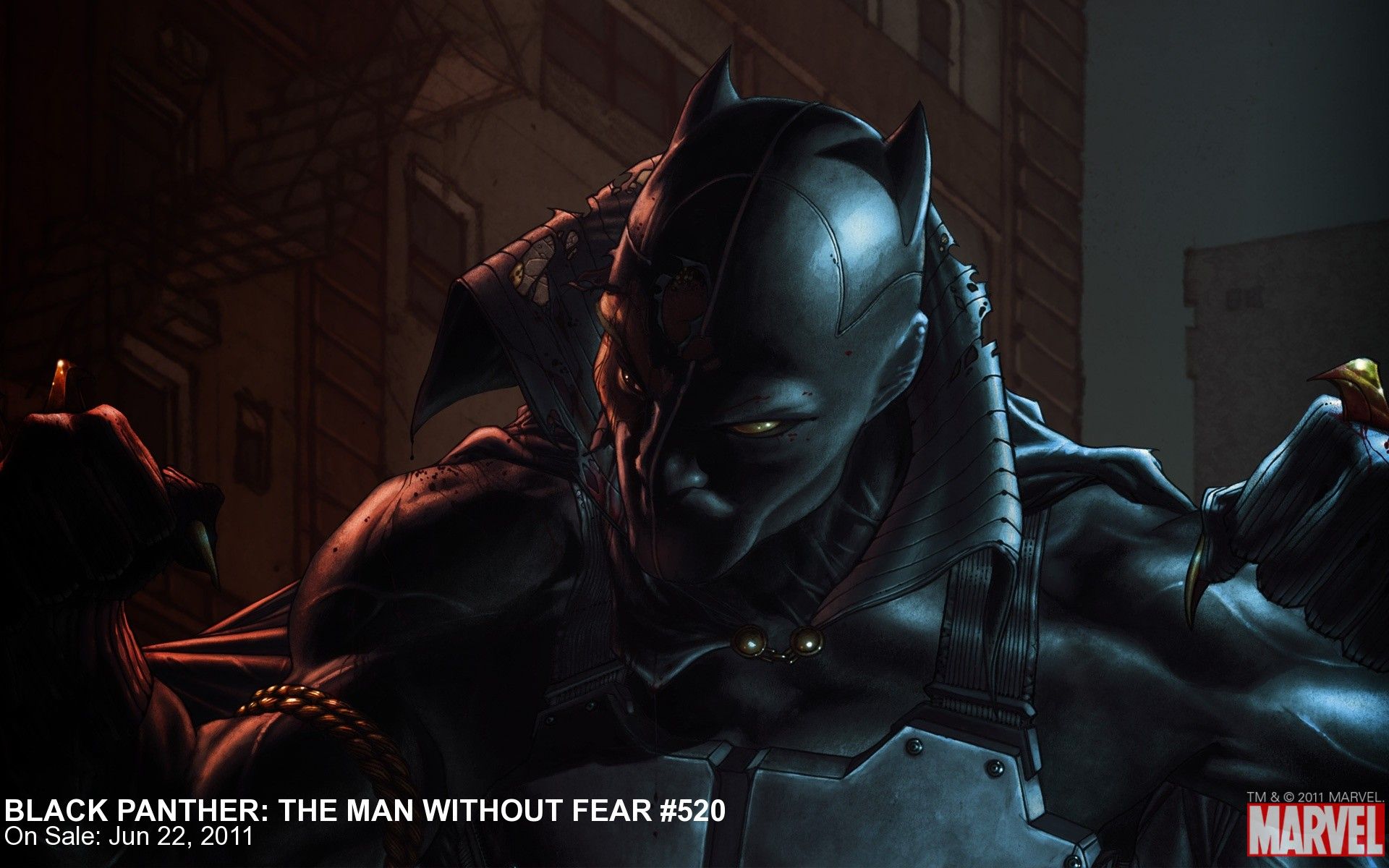 Black Panther: Man Without Fear #520 Wallpaper | Apps | Marvel.com