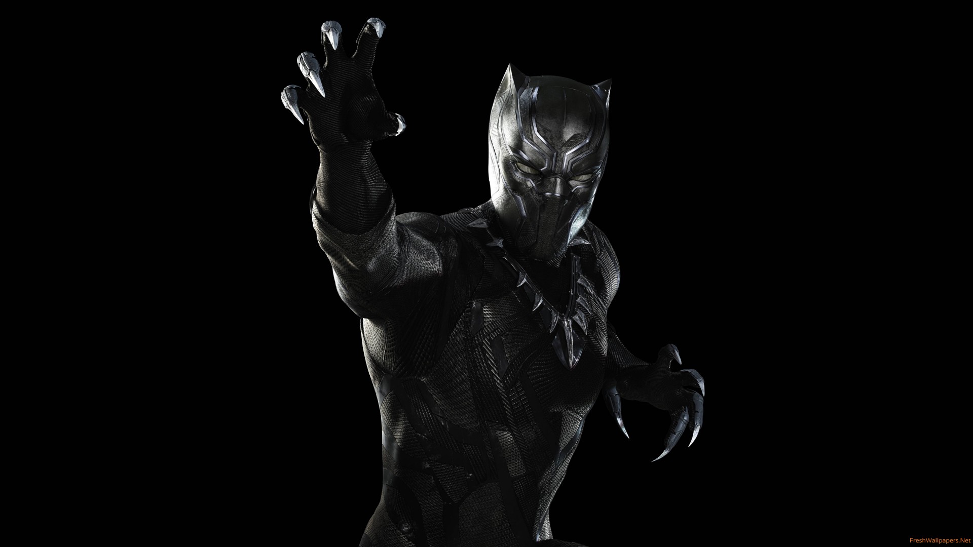Black Panther In Captain America Civil War Poster wallpapers