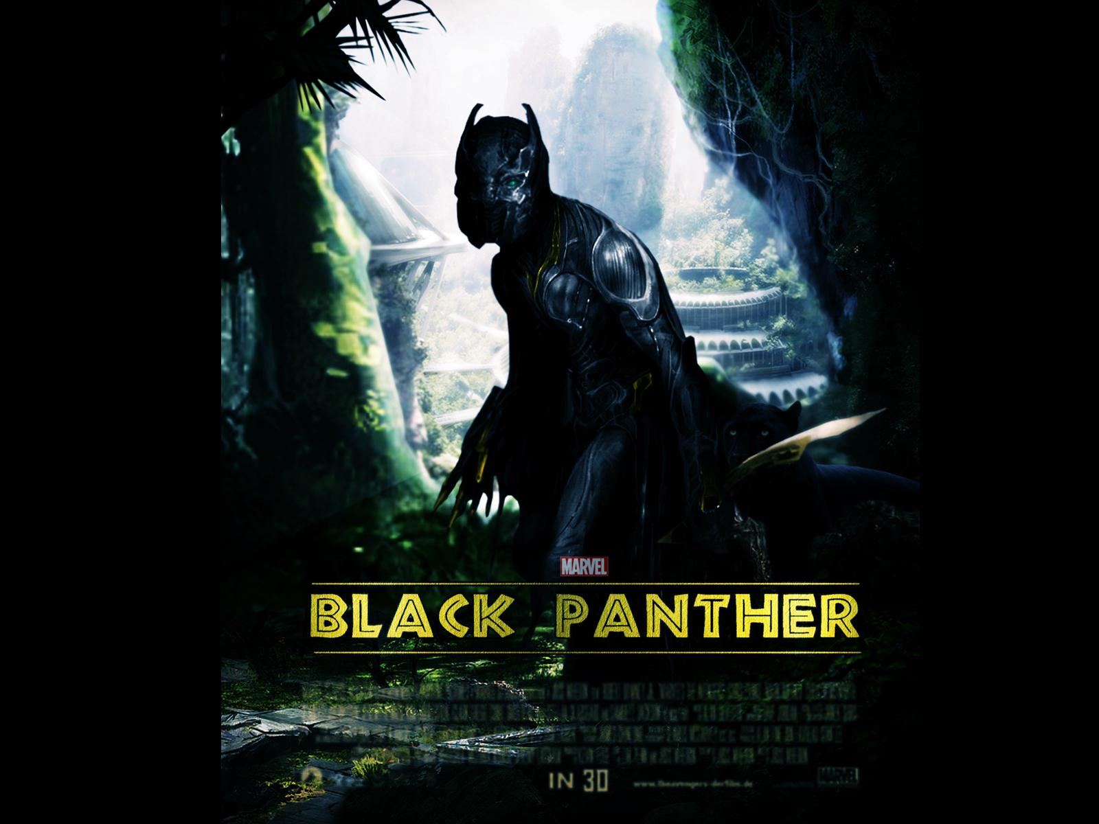 Marvel Black Panther 2017 Poster HD Wallpaper - DreamLoveBackgrounds
